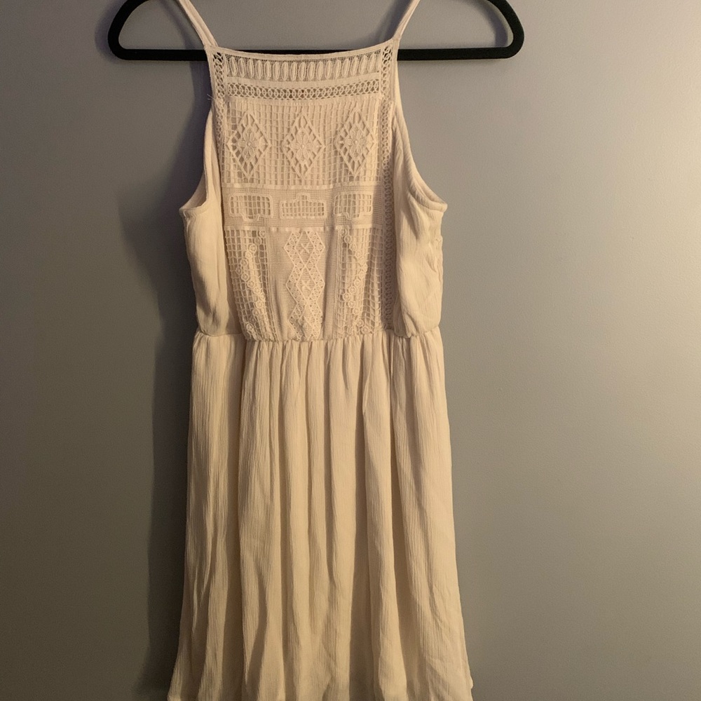 Cream dress